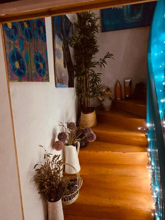 Fotografie z fotogalerie ubytování Hôte Labyrinthe lit 180 cm salle de bain, petit dej compris v destinaci Mirepoix