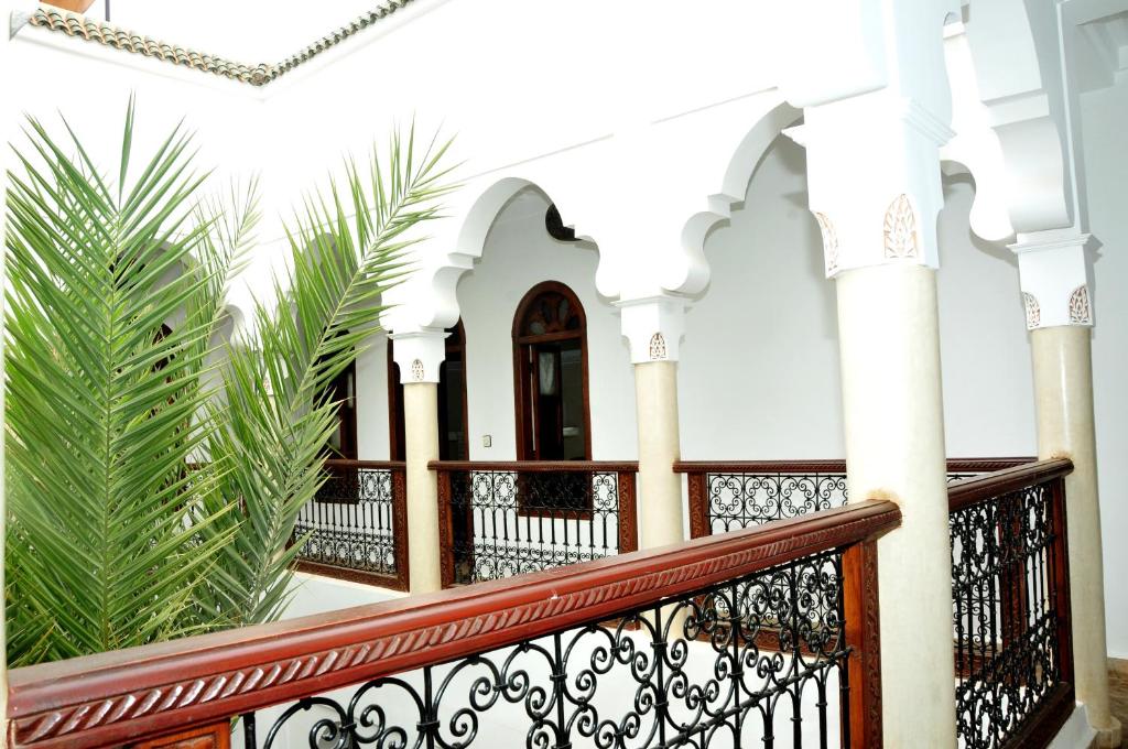 Balkón nebo terasa v ubytování Riad Elias & Spa