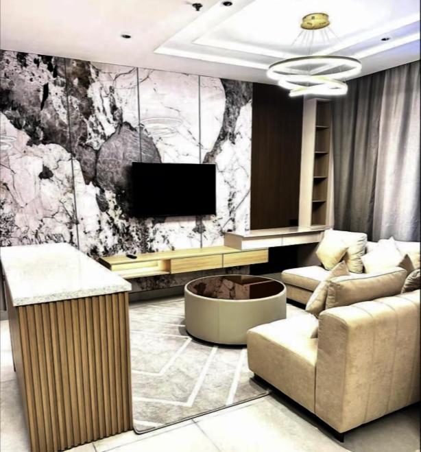 TV a/nebo společenská místnost v ubytování The Jagz Hotel