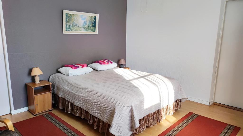 Postel nebo postele na pokoji v ubytování Villa Freven