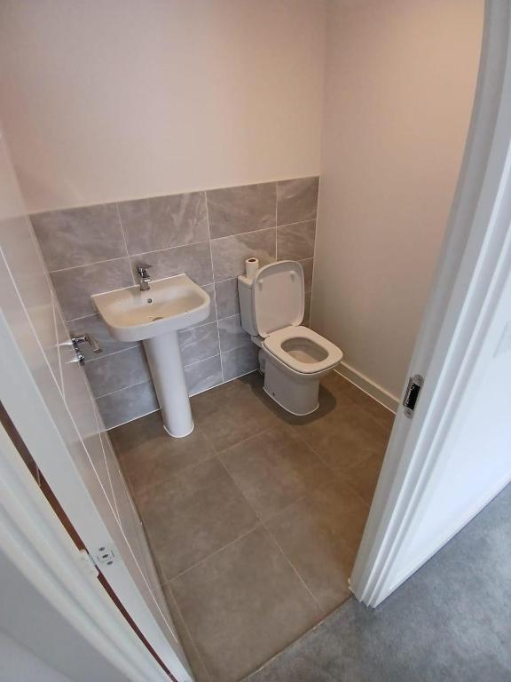 Koupelna v ubytování Double room in bristol - near UWE