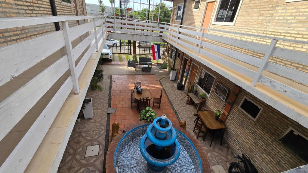 Balkón nebo terasa v ubytování Hostal Fontana Di Luque