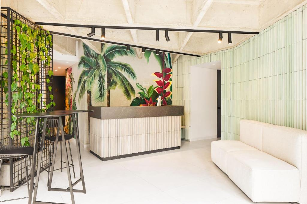 Posezení v ubytování Firenze Lofts