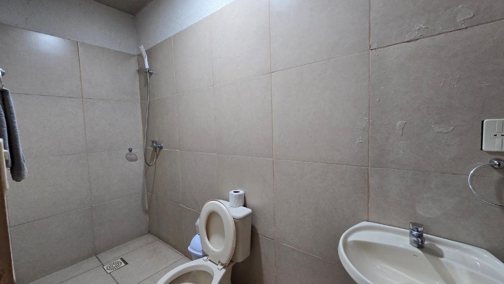 Koupelna v ubytování Hostal Fontana Di Luque