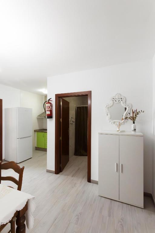 Kuchyň nebo kuchyňský kout v ubytování Molino de Lucero, casa rural