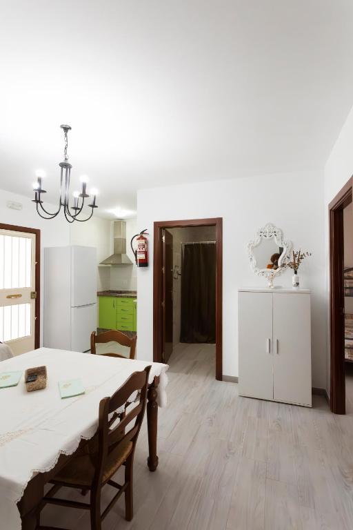 Posezení v ubytování Molino de Lucero, casa rural