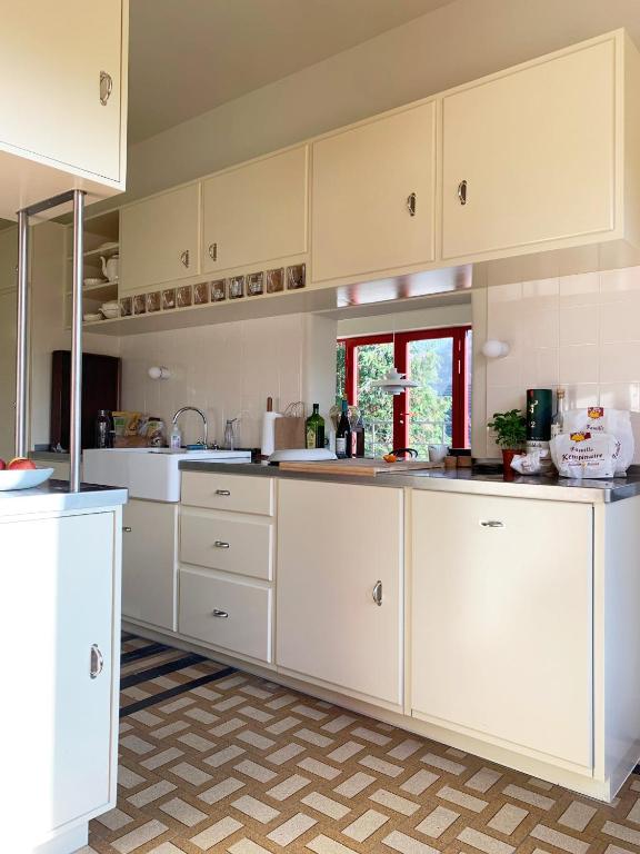 Köök või kööginurk majutusasutuses Villa Michaux