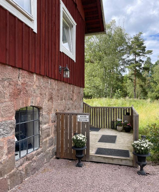 Zahrada ubytování Bärsta BnB
