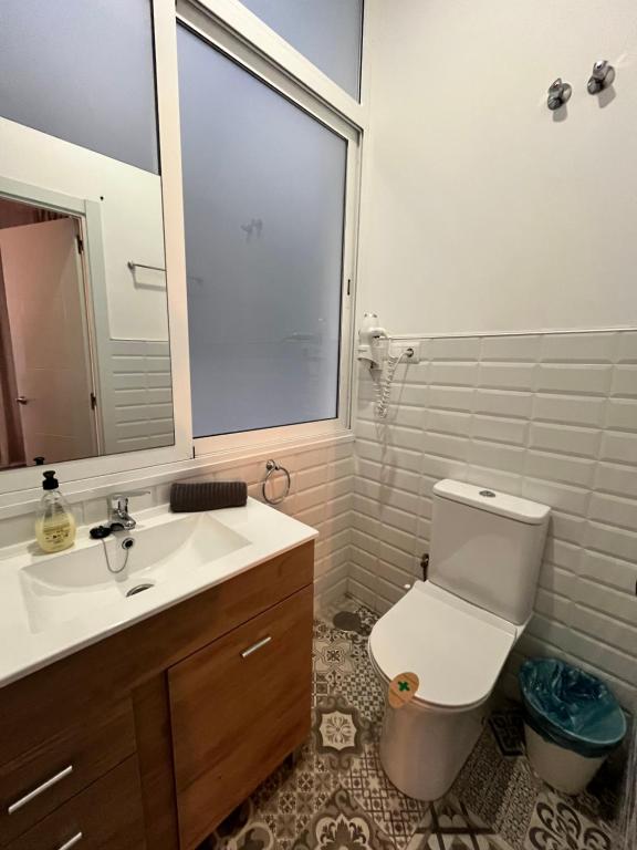 Kúpeľňa v ubytovaní Larios Deluxe Studio