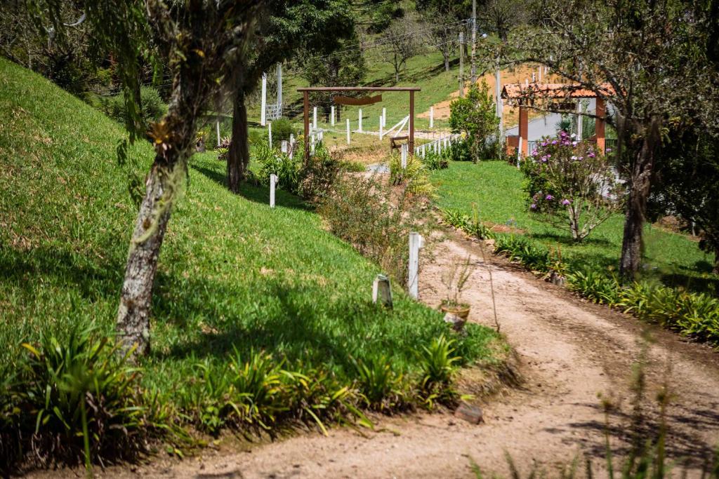 Zahrada ubytování Recanto São Jorge altos da colina