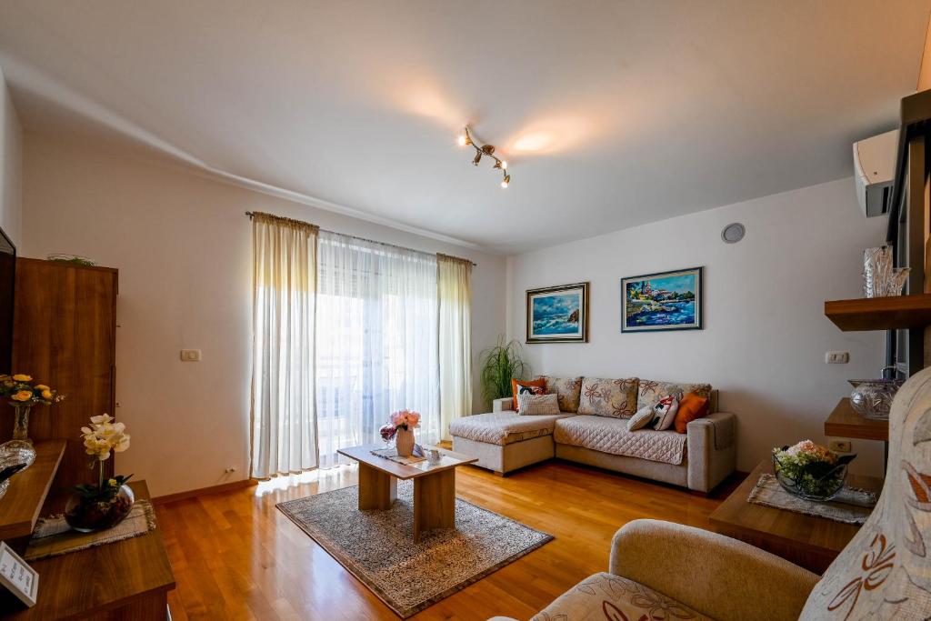 Posezení v ubytování Apartment Emma