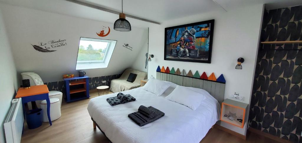 Chambre et table d'Hotes Manava Loretta - Chambre Double Ou Lits Jumeaux