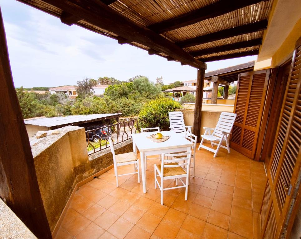 Balkón nebo terasa v ubytování Marino 350mt dal mare 4 pax