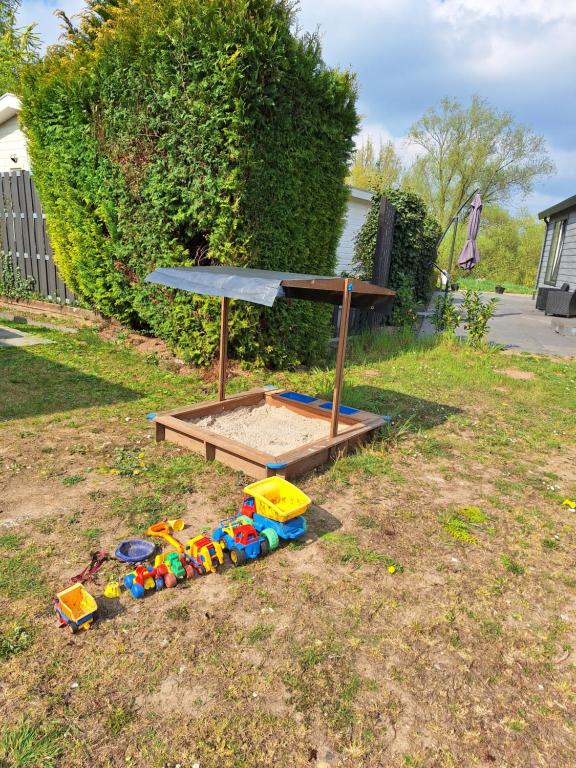 Herní místnost nebo prostor pro děti v ubytování Woodlonge Tinyhouse