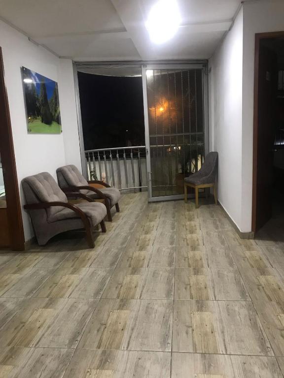 Posezení v ubytování apartamento 405