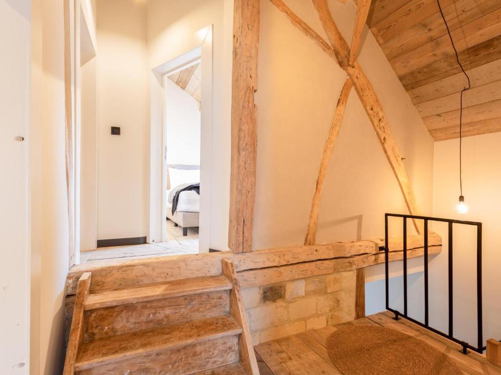 Postel nebo postele na pokoji v ubytování Maison Cuberdon