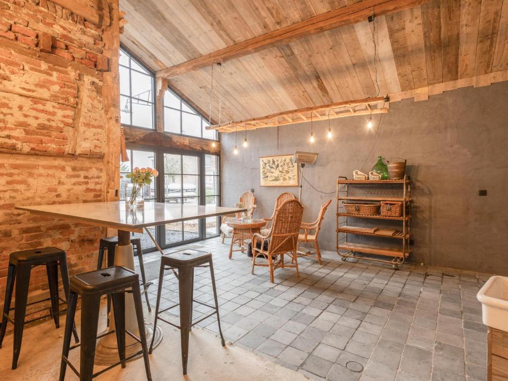 Posezení v ubytování Maison Cuberdon