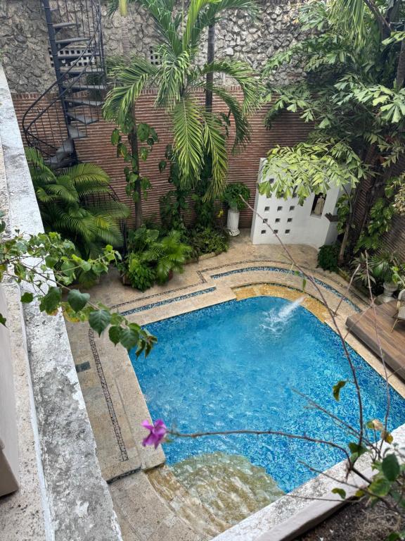 Bazén v ubytování Hotel Boutique Patio Corao nebo v jeho okolí