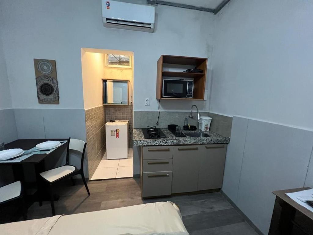 Kuchyň nebo kuchyňský kout v ubytování Residencial JC II sua casa em Belém do Pará
