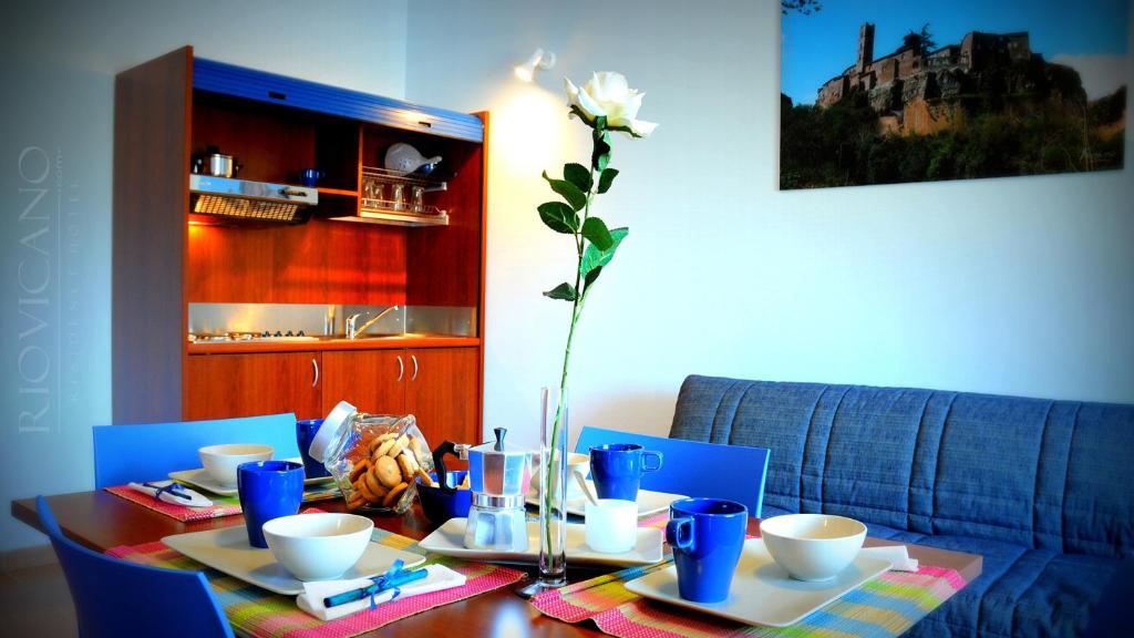 Posezení v ubytování Rio Vicano Residence Hotel
