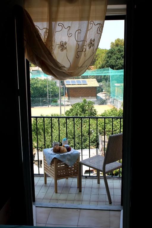 Balkón nebo terasa v ubytování Il Vecchio e Il Mare Maratea