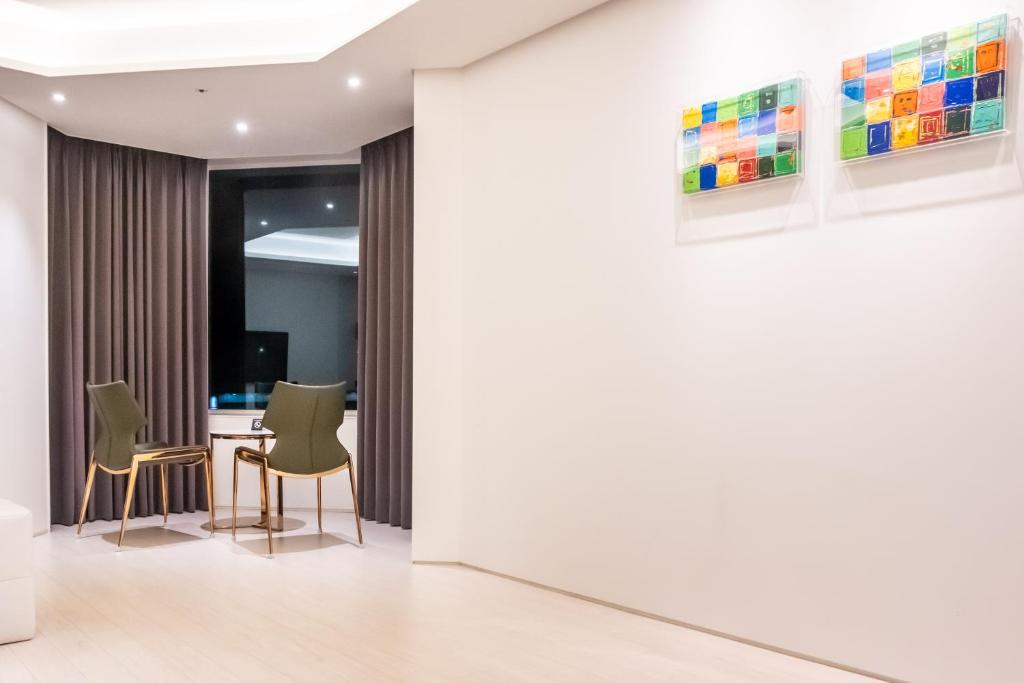 Posezení v ubytování AG405 Hotel
