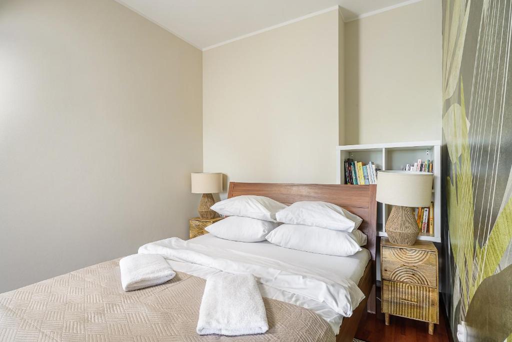 Posteľ alebo postele v izbe v ubytovaní Westfield Arkadia P&O Serviced Apartments