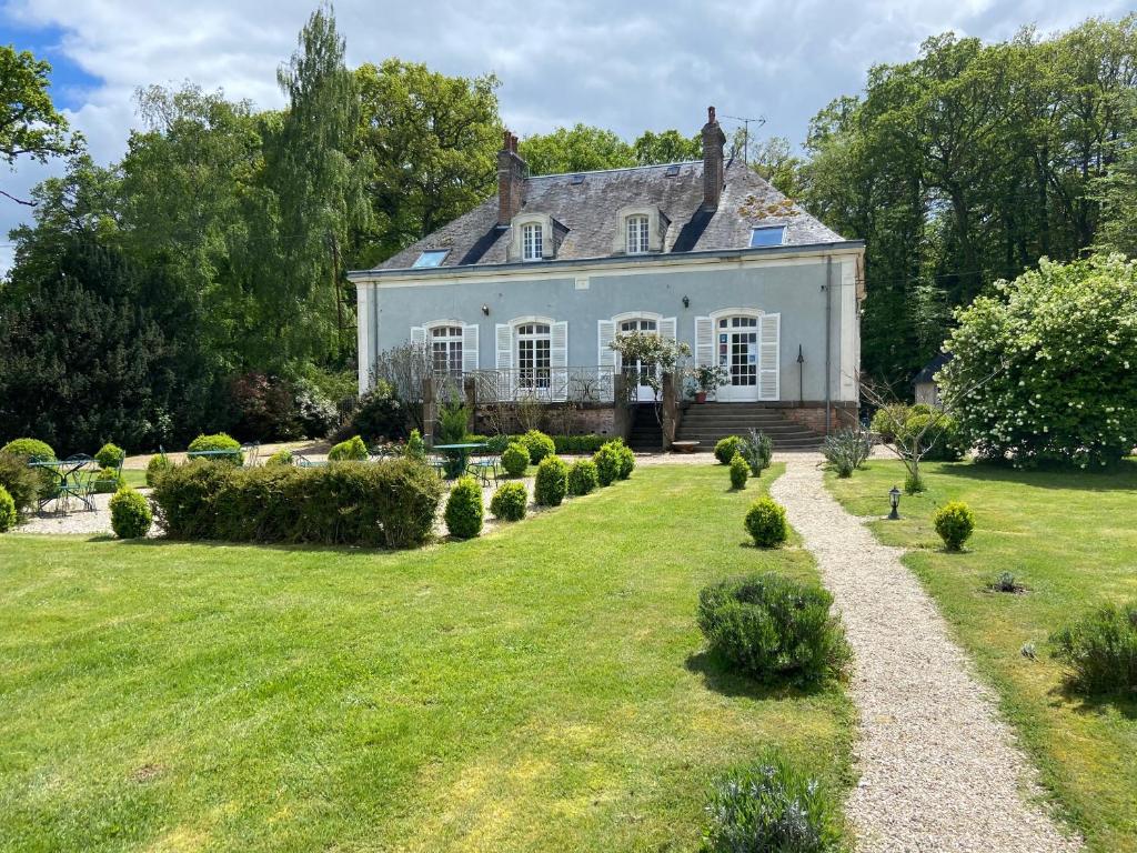 Zahrada ubytování Hôtel les Grands Chênes