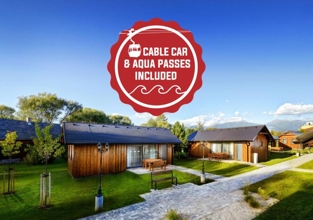 Certifikát, hodnocení, plakát nebo jiný dokument vystavený v ubytování Holiday Village Tatralandia