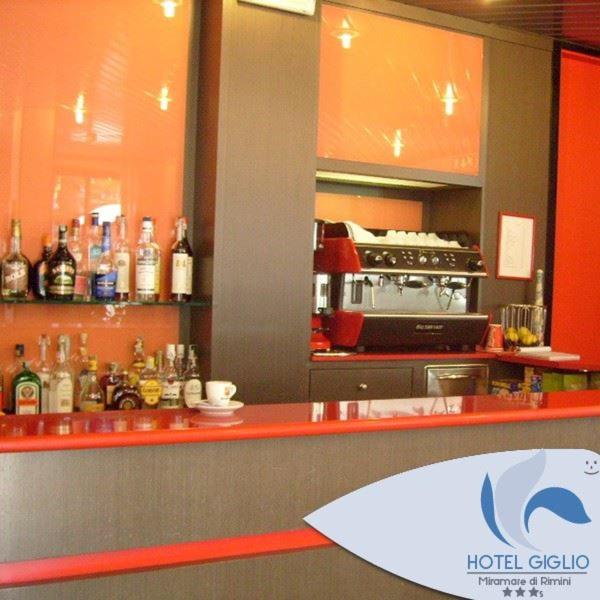 Nápoje v ubytování Hotel Giglio