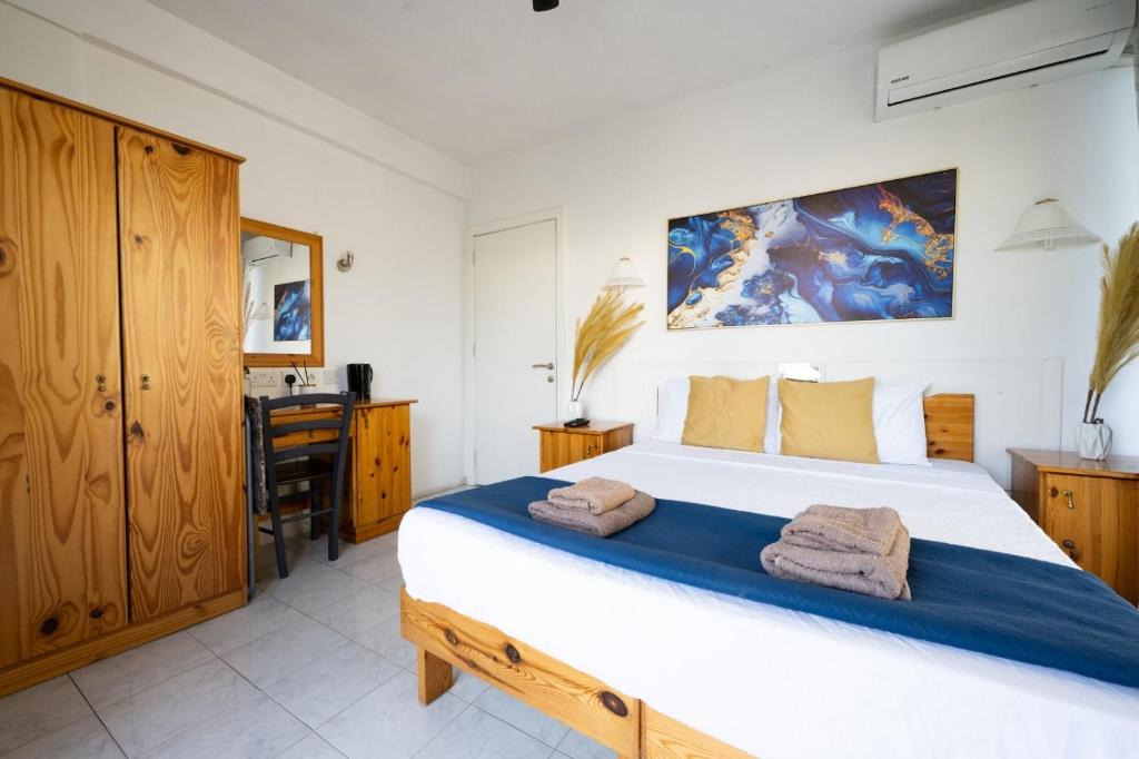 Postel nebo postele na pokoji v ubytování Seaview Escape Summer Nights Guesthouse