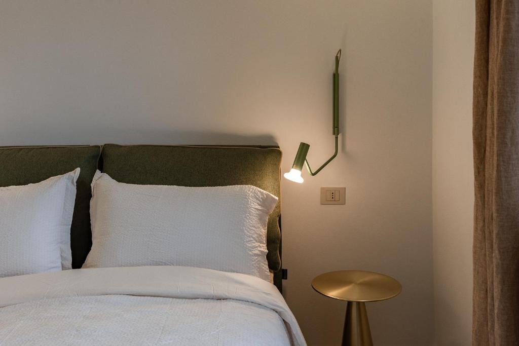 Postel nebo postele na pokoji v ubytování Agriturismo CarpinoNero
