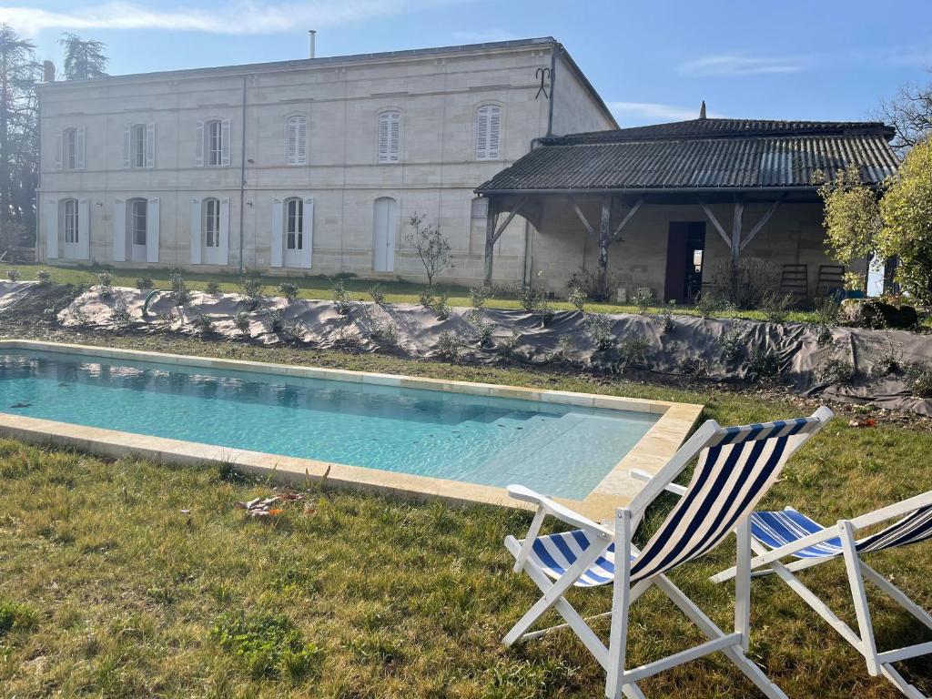 Photo de la galerie de l'établissement Maison de campagne, calme et proche de St Emilion, à Saint-Martin-de-Laye