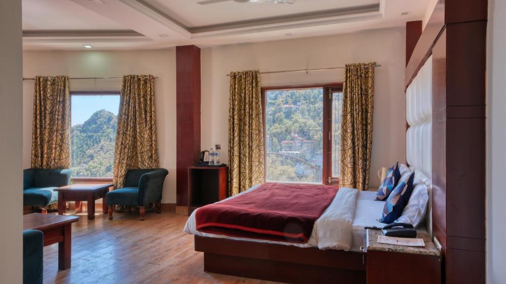 Istumisnurk majutusasutuses Basera Hotel