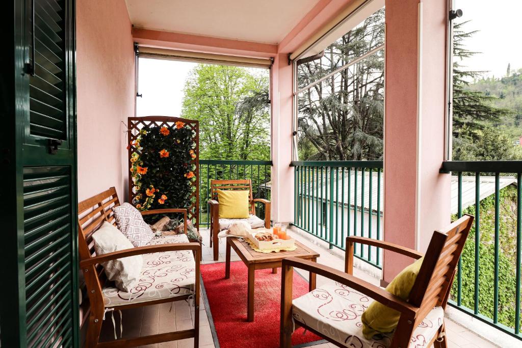 Balkón nebo terasa v ubytování Margherita Guest House