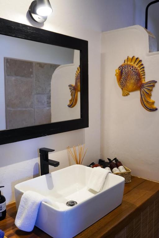 Koupelna v ubytování Sueño Río Celeste Boutique B&B