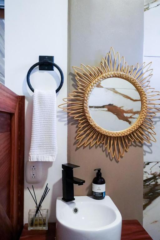 Koupelna v ubytování Sueño Río Celeste Boutique B&B