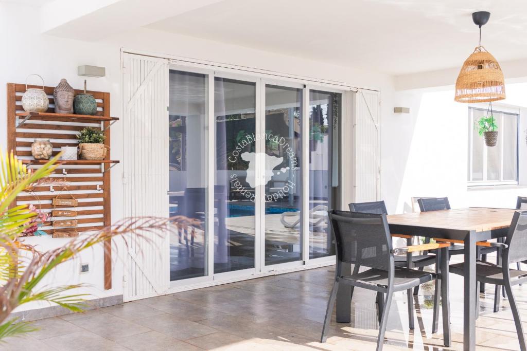 Balkón nebo terasa v ubytování CostaBlancaDreams Casa Carrio in Calpe