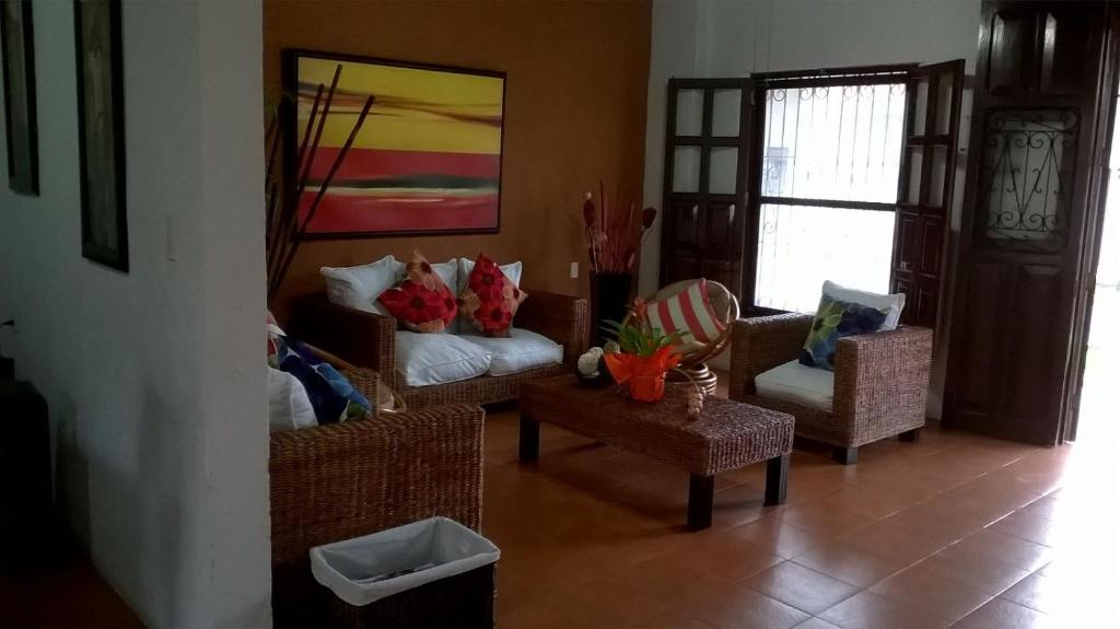 Posezení v ubytování Hotel Doña Juana