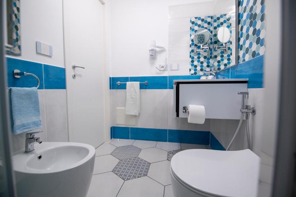 Koupelna v ubytování CAMERELLE LUXURY STAY
