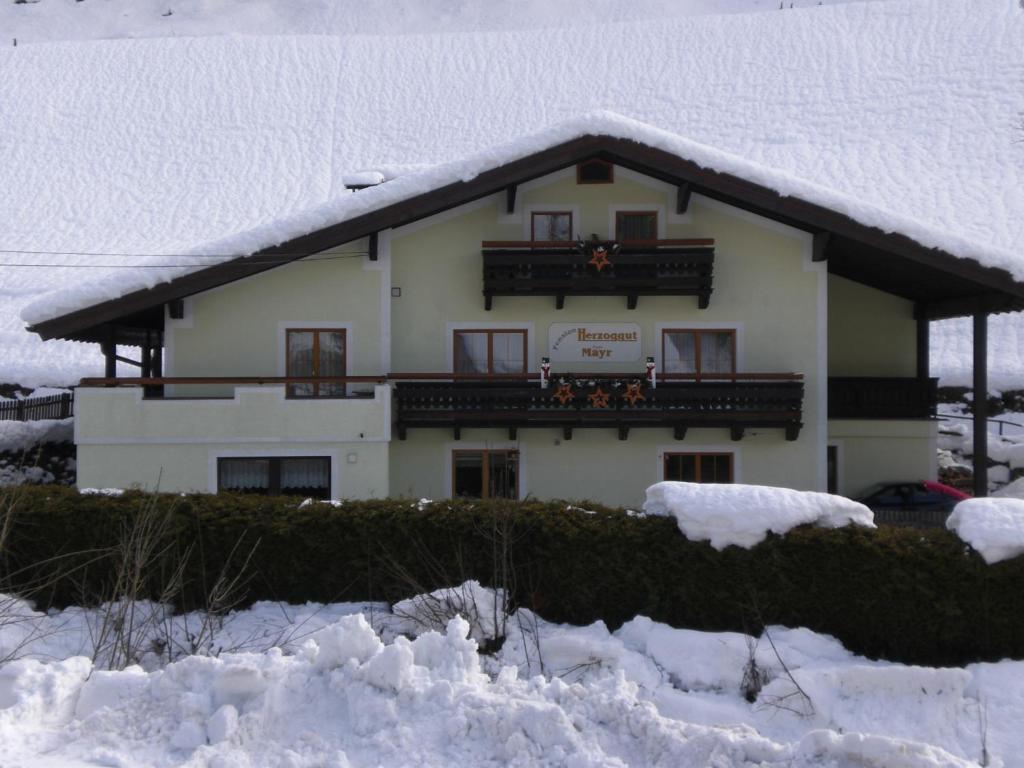 Budova, kde se bed and breakfast nachází