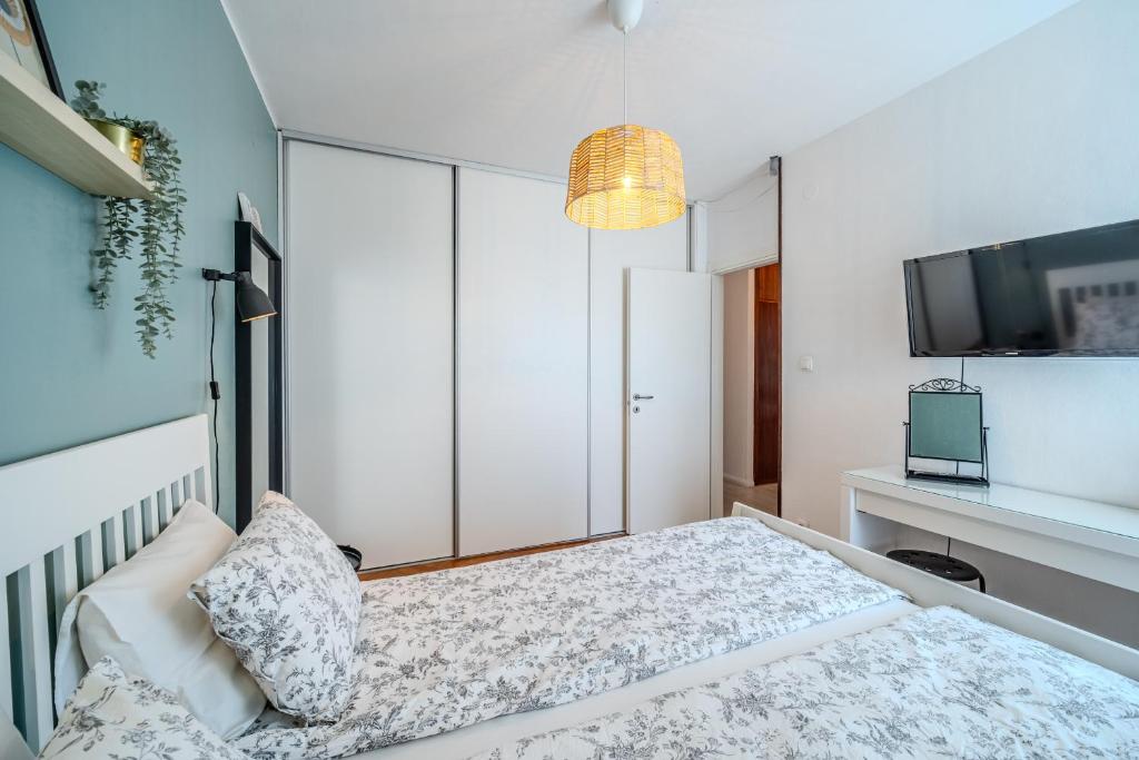 Posteľ alebo postele v izbe v ubytovaní Apartment Zest