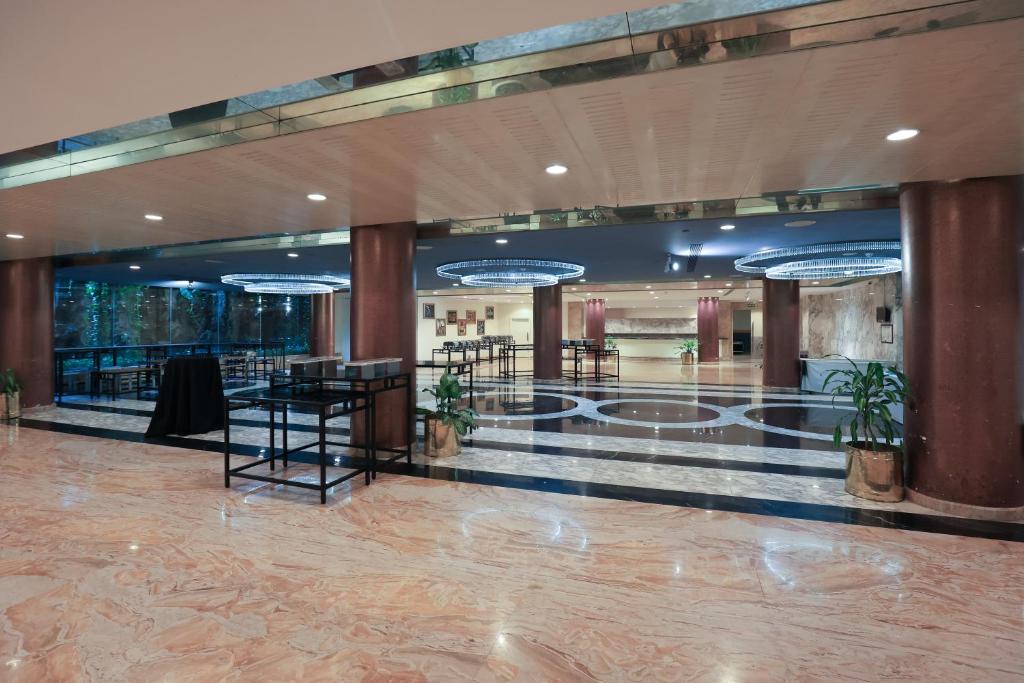 Vstupní hala nebo recepce v ubytování Le Royal Meridien Chennai