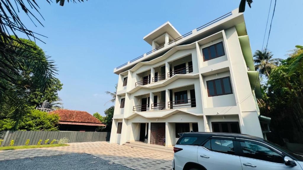 Budova, kde se apartmán nachází