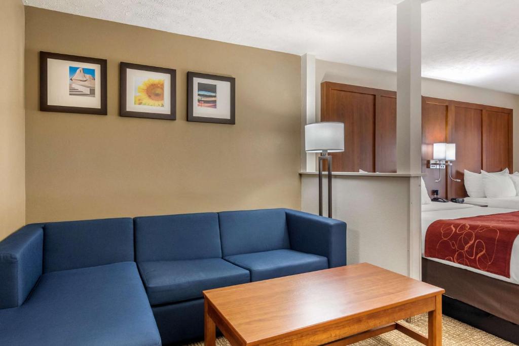 Comfort Suites Speedway - Kansas City - Koningin Suite