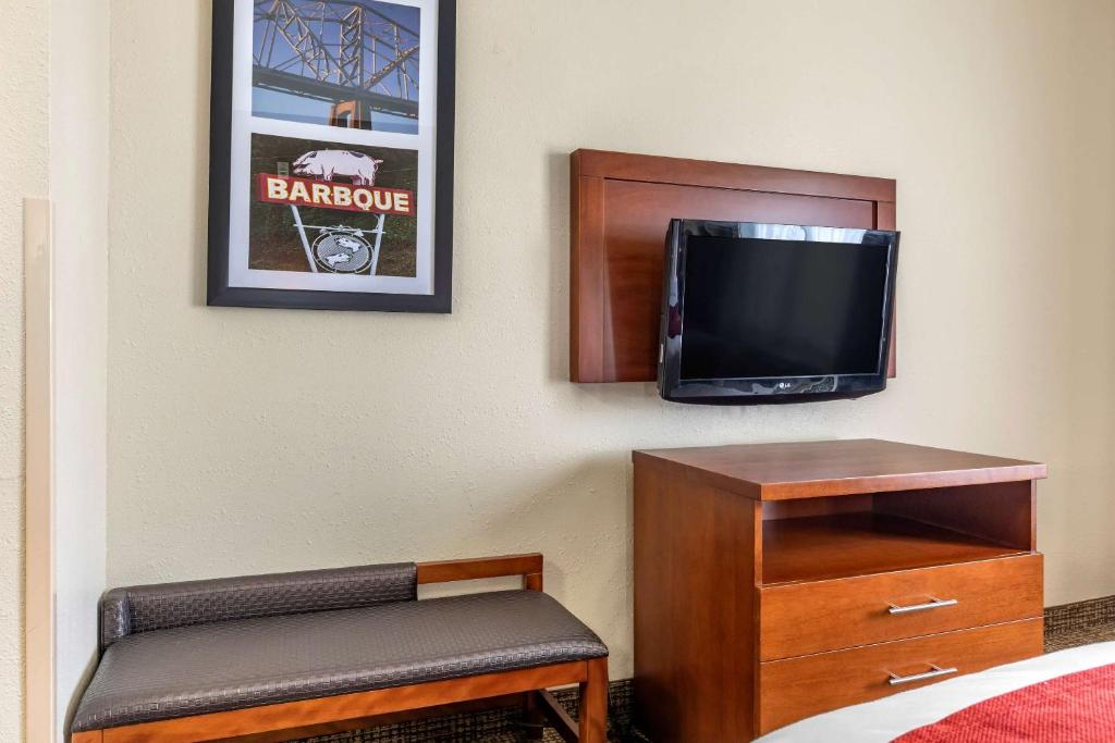 Comfort Suites Shreveport West I-20 - Standaard Suite Met Kingsize Bed - Niet-Rokers