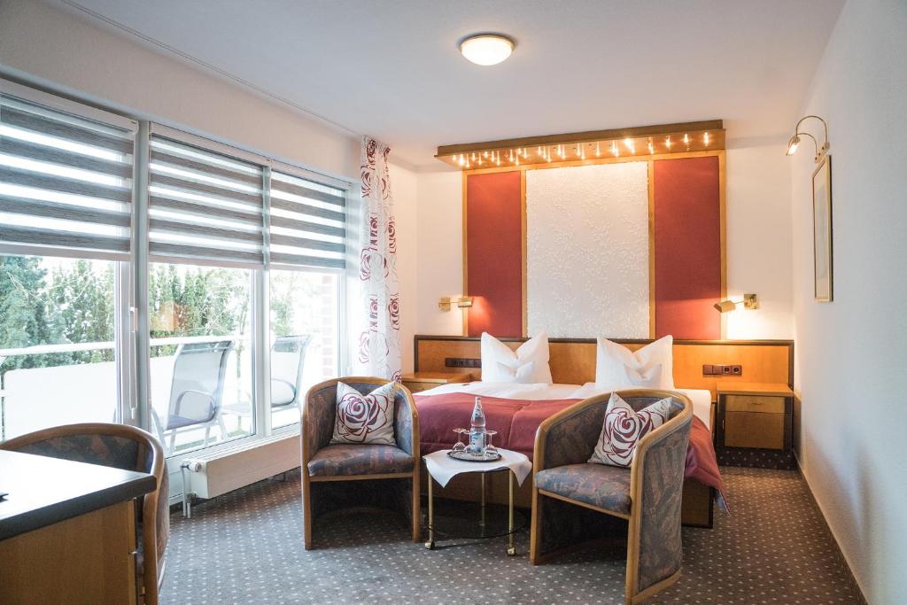 Posezení v ubytování Hotel Chalet