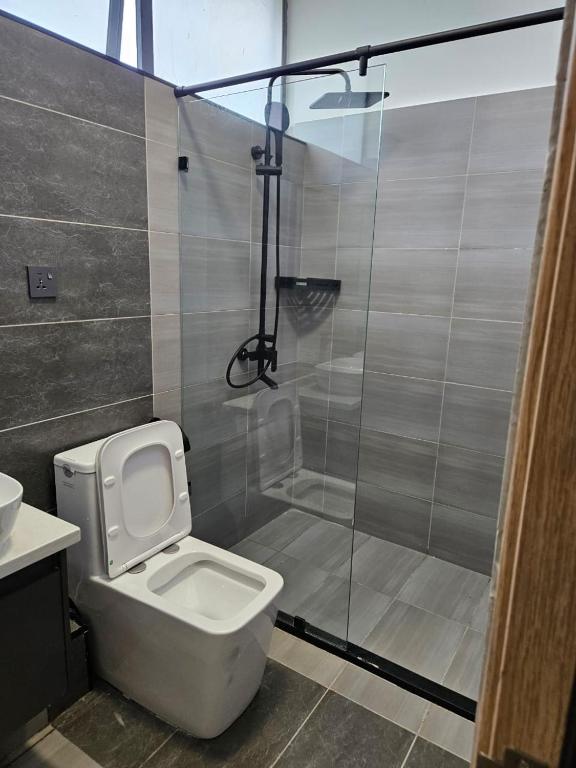Koupelna v ubytování Serenity Haven-Jkia