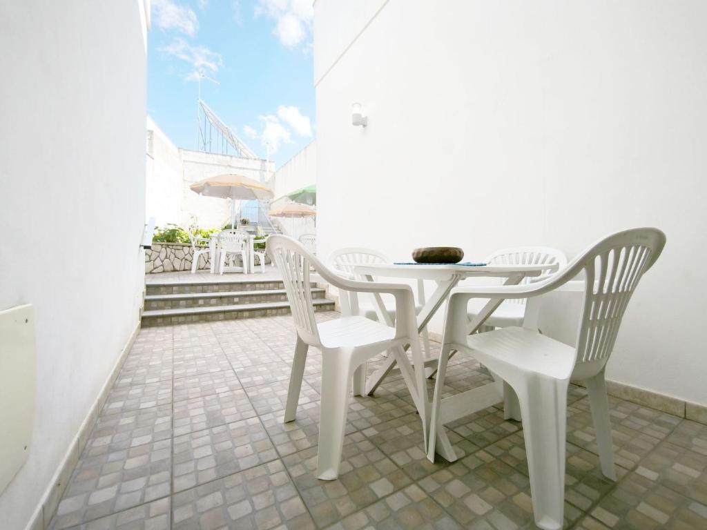Balkon lub taras w obiekcie Domus Petrosa