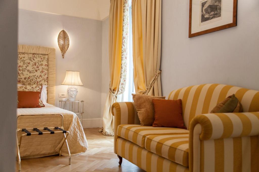 Гостиная зона в Relais Villa San Martino